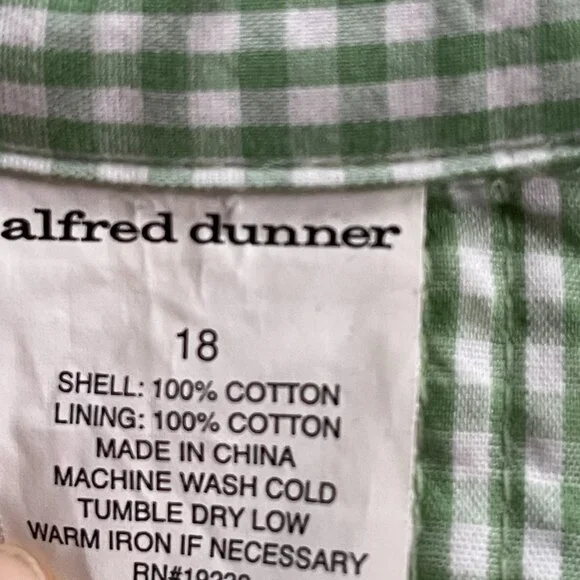 Vintage Womens Floral Gingham Quilted Reversible Jacket Oversized PLUS size 18W - Picture 4 of 9